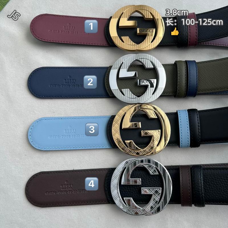 Gucci belt 38mmX100-125cm 8L30